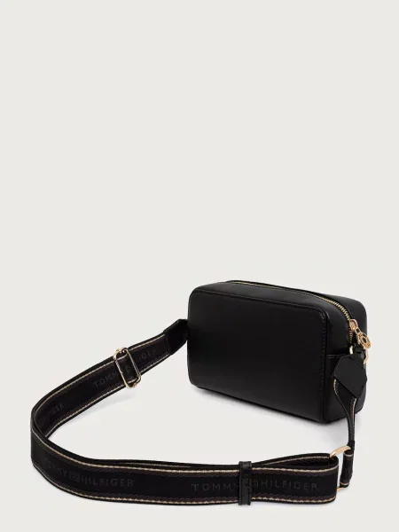 Tommy Hilfiger torebka crossbody z imitacji skóry czarna