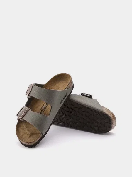 Шлепанцы Birkenstock серые