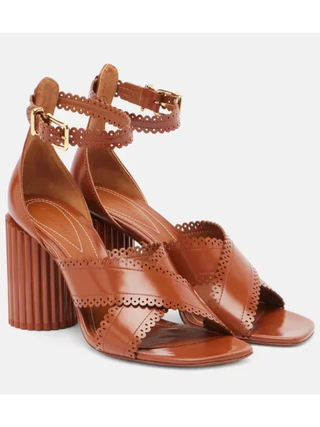 Sandale Zimmermann din piele maro