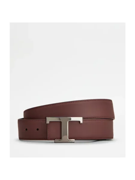Pasek Tod's skórzany czarny