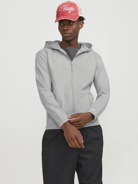 Geacă Jack & Jones gri