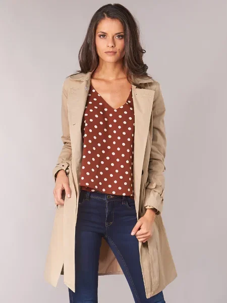 Palton Betty London bej