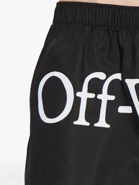 Boxeri Off-white cu imagine alb
