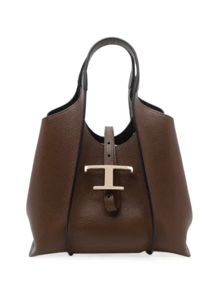 Geantă shopper Tod's din piele maro