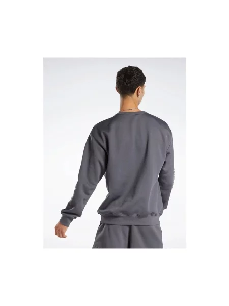 Klasična majica Reebok Classic s kapuljačom siva