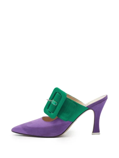 Csatos mules The Attico lila