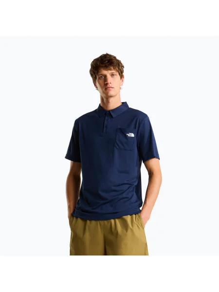 Tricou polo pentru bărbați The North Face New Tanken Polo summit navy albastru închis