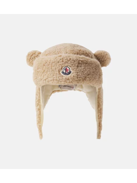 Gyerek sapka Moncler Enfant bézs