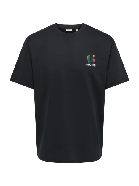 Only & Sons Junior Tricou OSJFRED verde / roz / negru alb