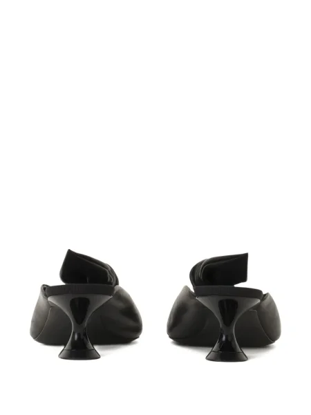 Papuci tip mules Lanvin negru