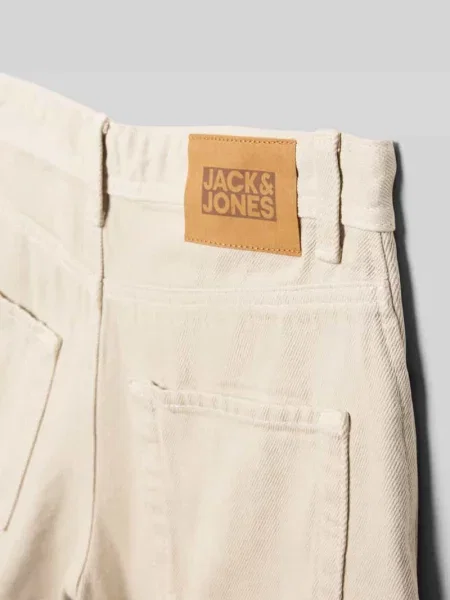 Szorty jeansowe o kroju loose fit z wpuszczanymi model TONY' Jack & Jones