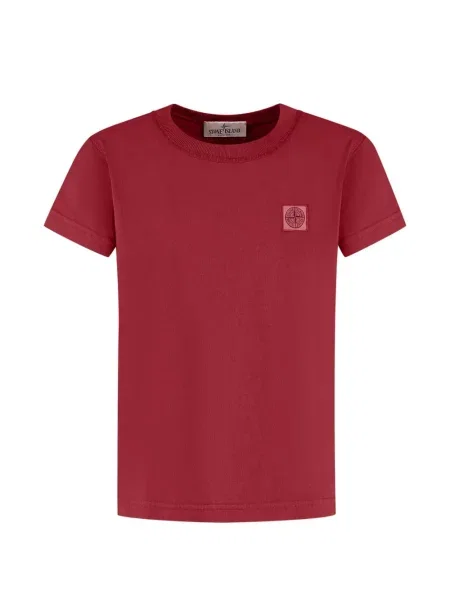 Koszulka dziecięca Stone Island czerwona