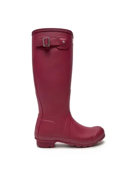 Gumijasti škornji Hunter rdeča