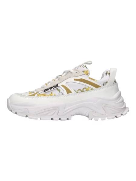 Sneakersy Versace Jeans Couture skórzane białe