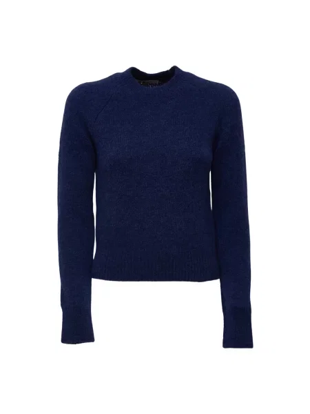 Sweter Dries Van Noten niebieski