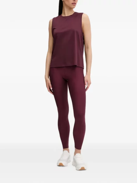 Leggings Casall cu talie înaltă cu imagine roșu