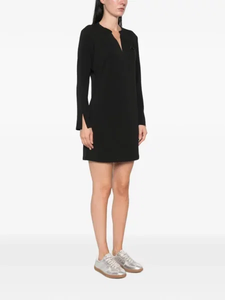 Rochie mini Liu Jo cu mărgele negru