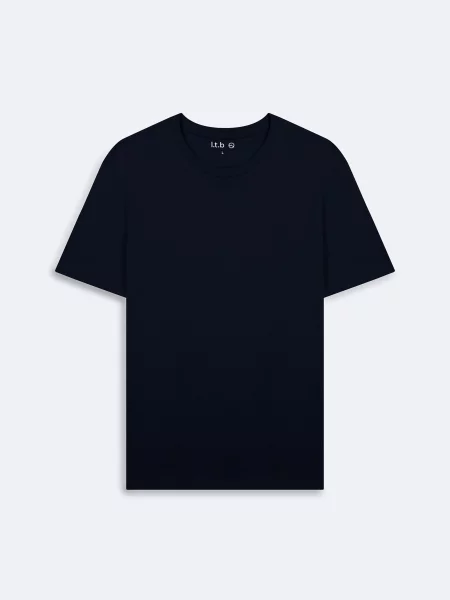 Футболка LTB Jeans темно-синій синя