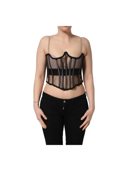 Top Dolce And Gabbana czarny