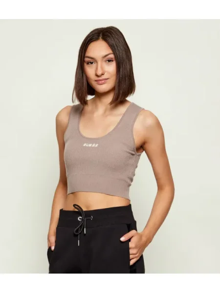 Cropp top Guess Active de lână bej