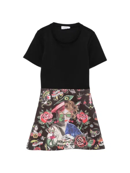 Rochie mini The Artistylist scurtă de costum mini negru