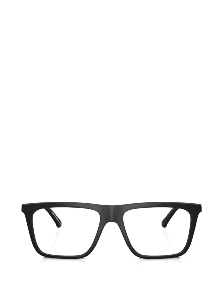 Ochelari de soare dreptunghiulari Emporio Armani negru