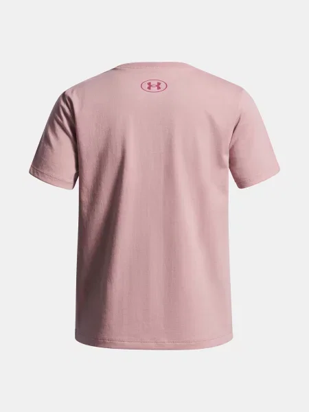 Gyerek póló Under Armour rózsaszín