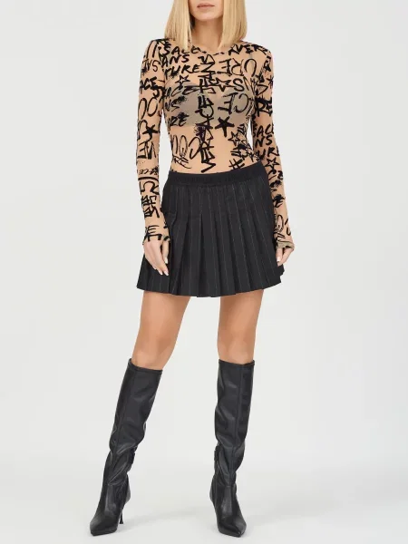 Спідниця Versace Jeans Couture чорна