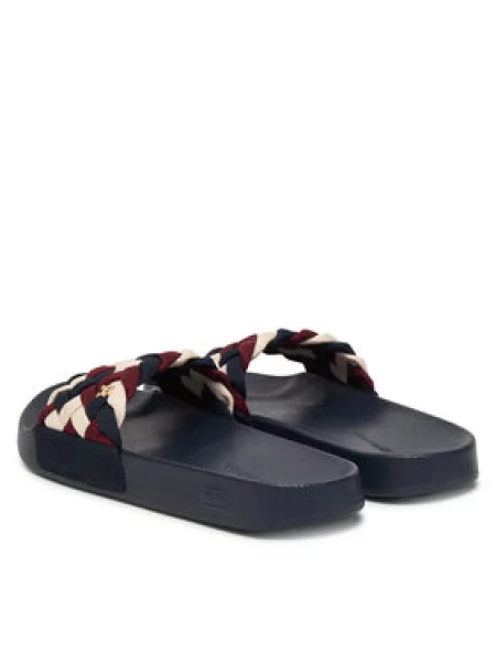 Papucs Tommy Hilfiger Th Braided Pool Slide Színes