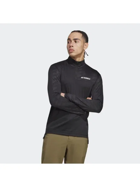 ADIDAS TERREX Tricou funcțional Multi / alb negru