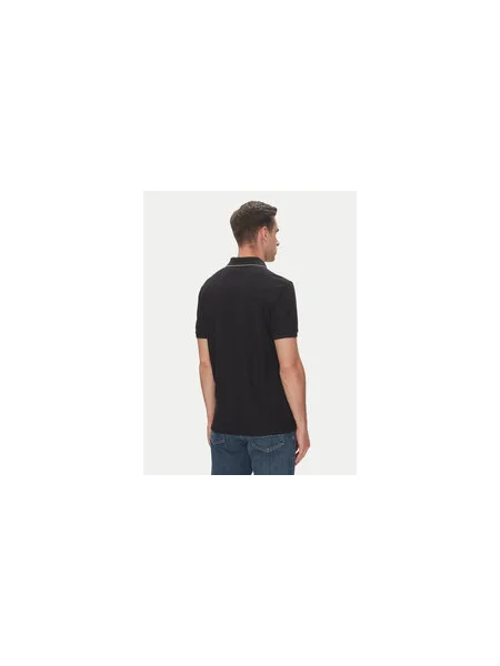 Calvin Klein Pólóing Regular Fit fekete