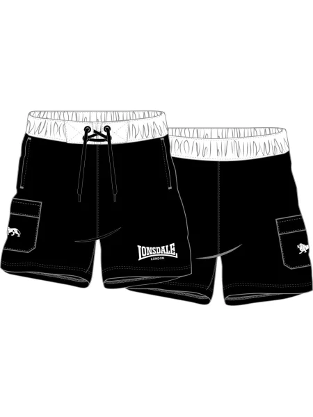 Kraťasy Lonsdale bílé