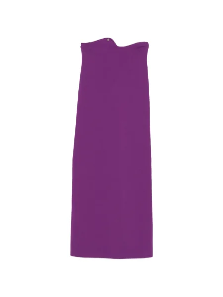 Fusta maxi Christopher Esber violet