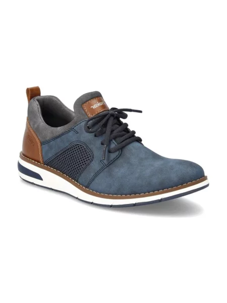Sneakersy Rieker niebieskie