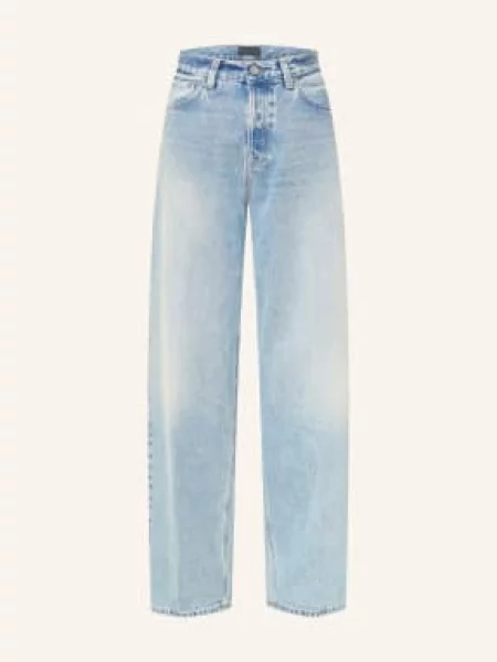 Haikure Jeansy Wide Leg Bethany blau