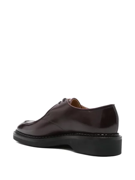 Pantofi derby John Lobb din piele maro