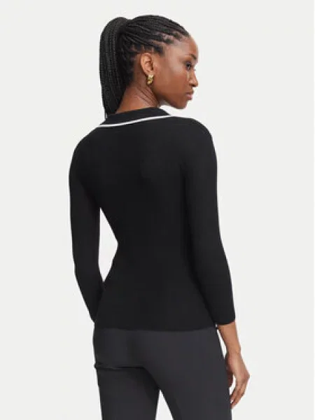 Elisabetta Franchi Bluza črna
