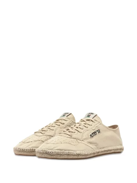 Sneakerși Autry cu șireturi din dantelă