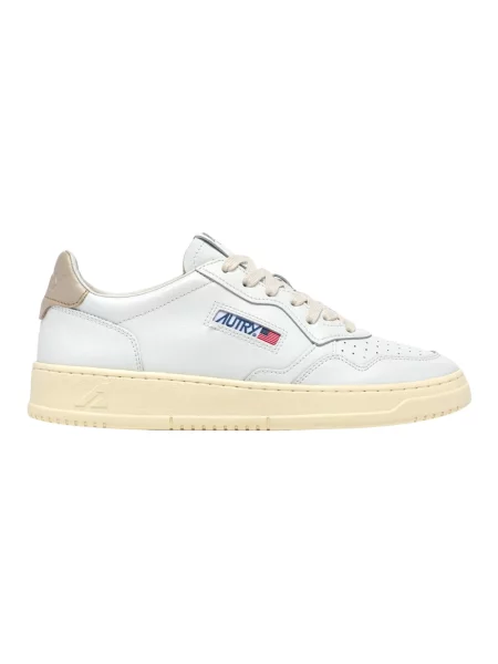 Sneakersy Autry skórzane białe
