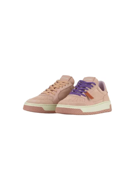 Sneakersy Panchic skórzane różowe