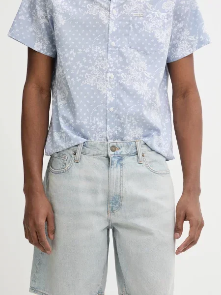 Τζιν σορτς Guess Jeans ανδρικό μπλε