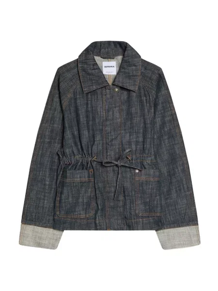 Bershka Prehodna jakna modra