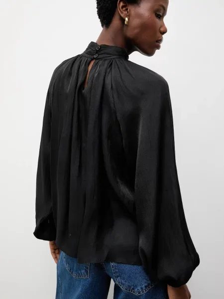 Блузка Answear.LAB однотонна чорний