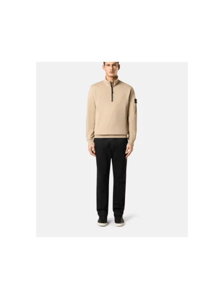 Bluza z kapturem Stone Island z kapturem z kamieniami beżowa
