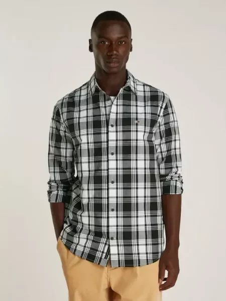 Tommy Jeans Cămașă gri
