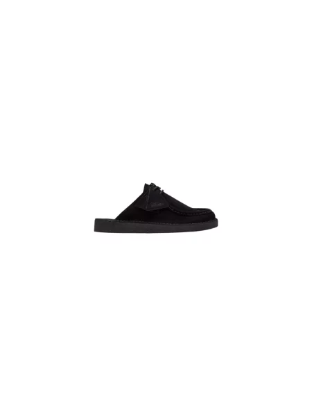 Klapki mules Clarks czarne