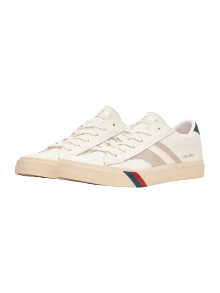 Sneakersy Pro Keds skórzane klasyczne białe