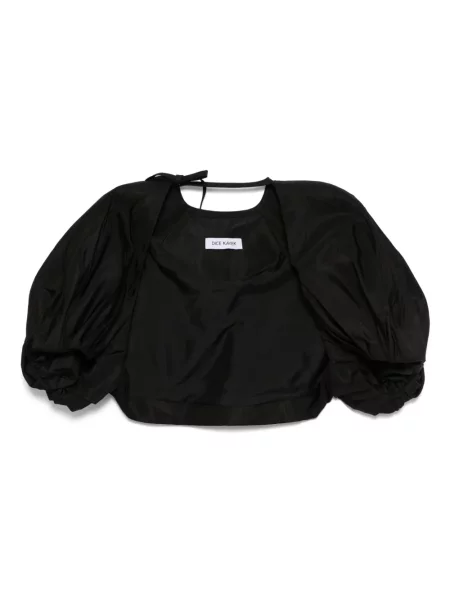 Geacă Dice Kayek cu funde negru