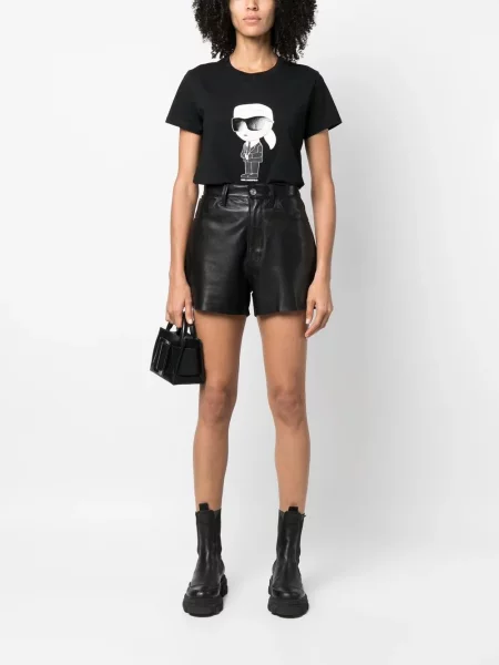 Tričko Karl Lagerfeld černé