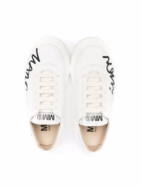Sneakersy dziecięce Mm6 Maison Margiela białe